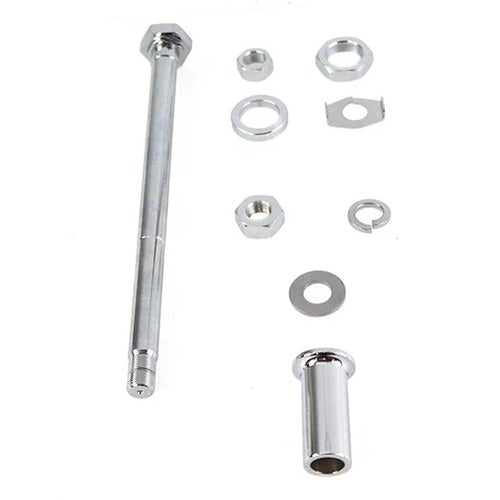 Chrome Rear Axle Kit for Harley-Davidson