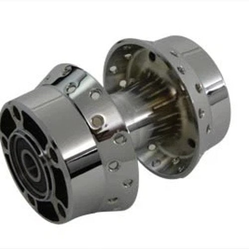 Chrome Rear Wheel Hub 3/4 inch Bearings for Harley-Davidson