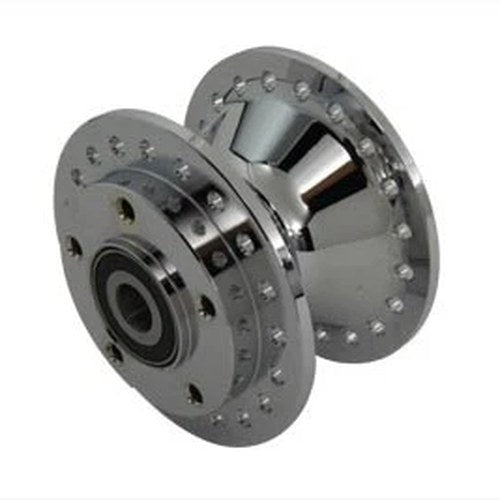 Chrome Front Wheel Hub 3/4 inch Bearings for Harley-Davidson
