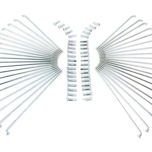 Zicad Plated 18 inch Star Hub Spoke Set for Harley-Davidson