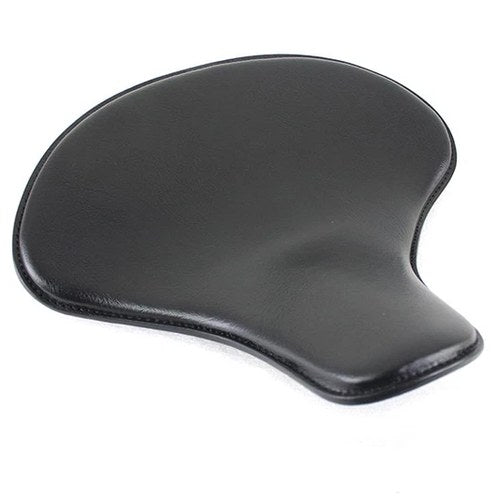 Black Leather Solo Seat for Harley-Davidson
