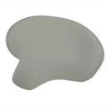 Corbin Gentry White Leather Deluxe Solo Seat for Harley-Davidson