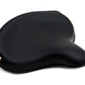 Black Leather Replica Army Solo Seat for Harley-Davidson