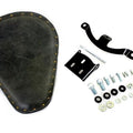 Solid Mount Bates Bobber Solo Seat Kit for Harley-Davidson