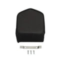 Smooth Black Pointed Sissy Bar Pad for Harley-Davidson