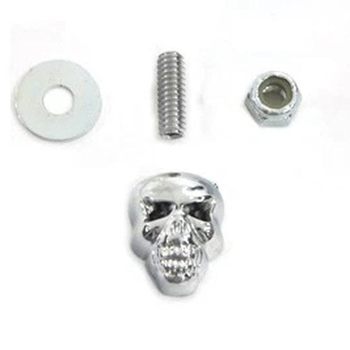 Chrome Deco Skull for Harley-Davidson