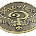 Indian Larry Oval Belt Buckle for Harley-Davidson