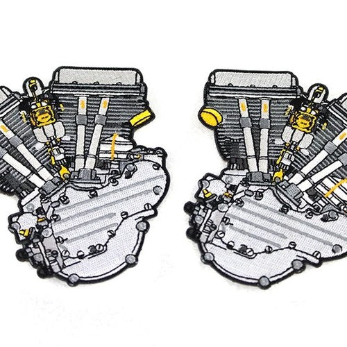Panhead Motor Patch Set for Harley-Davidson