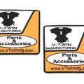 V-Twin Product Sign Patches for Harley-Davidson