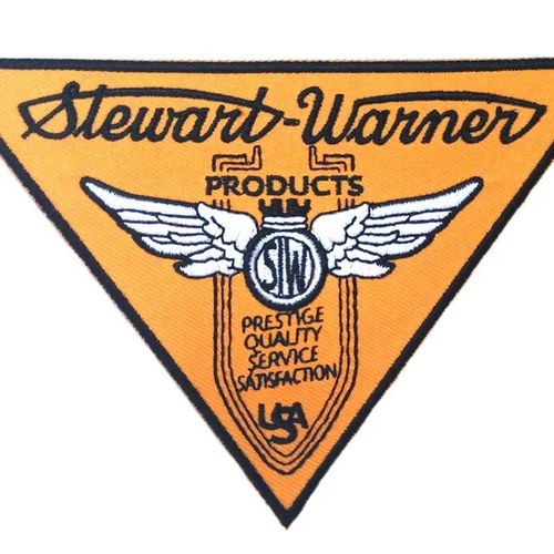 Stewart Warner Patches for Harley-Davidson