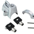 Chrome Helmet Lock with Pipe Key for Harley-Davidson