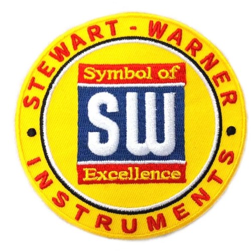 Stewart Warner Patches for Harley-Davidson