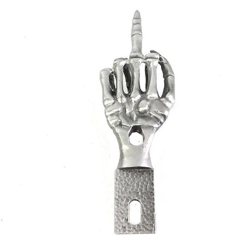 Middle Finger License Plate Topper for Harley-Davidson