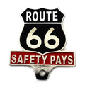 Route 66 License Plate Topper for Harley-Davidson