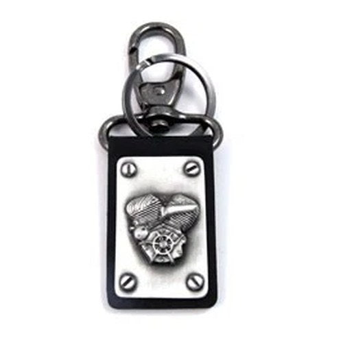 Flathead Motor Keychain for Harley-Davidson