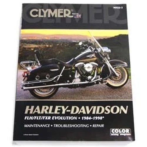 Clymer Repair Manual for 1984-1998 FLT-FXR for Harley-Davidson