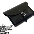 Windshield Pouch Black for Harley-Davidson