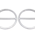Chrome Cross Bar Front Speaker Grill Set for Harley-Davidson