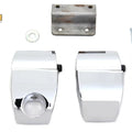 Wyatt Gatling Chrome Tour-Pak Luggage Latch Kit for Harley-Davidson