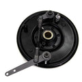 Dual Cam Brake Backing Plate Assembly Black for Harley-Davidson
