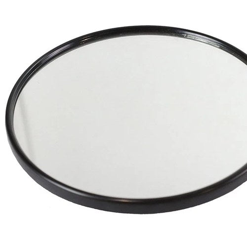 Replica 5 inch Round Mirror Black for Harley-Davidson