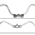WR Hillclimber Spring Fork Inline Handlebar Raw for Harley-Davidson
