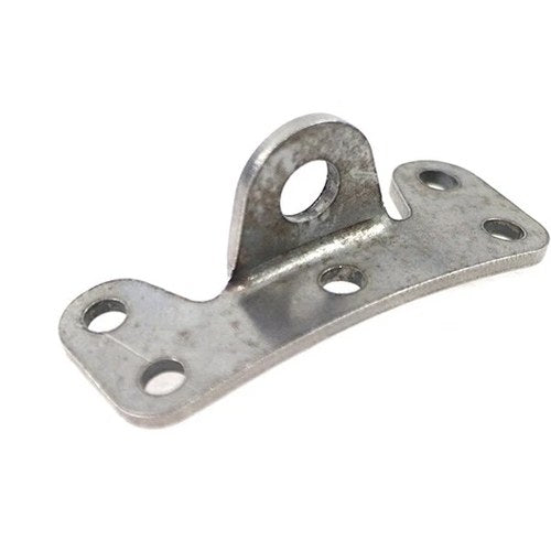Inner Primary Mount Tab Set Raw Steel for Harley-Davidson