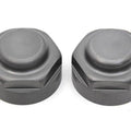 Servi-Car Hub Cap Set Parkerized for Harley-Davidson