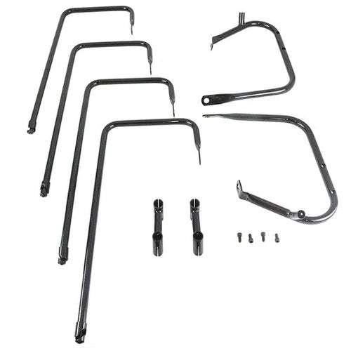 Black Saddlebag Rail for Harley-Davidson