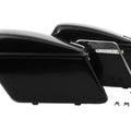 Replica Saddlebag Set Black for Harley-Davidson