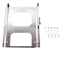 Quick Detach Tour Box Mount Kit Chrome for Harley-Davidson