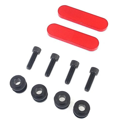 Docking Hardware Kit Gloss Black for Harley-Davidson