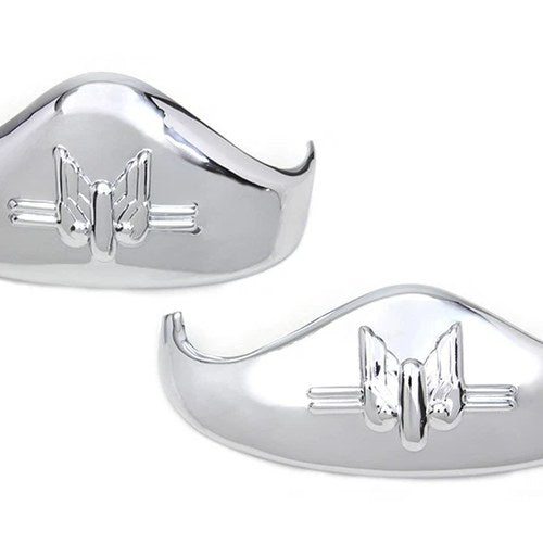 Chrome Fender Tip Set for Harley-Davidson
