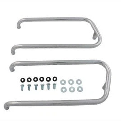 Chrome Saddlebag Trim Rail Kit for Harley-Davidson