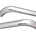 Rear Fender Trim Stripe Set Chrome for Harley-Davidson