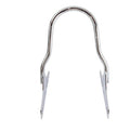 10-1/4 inch Low Profile One Piece Sissy Bar Chrome for Harley-Davidson