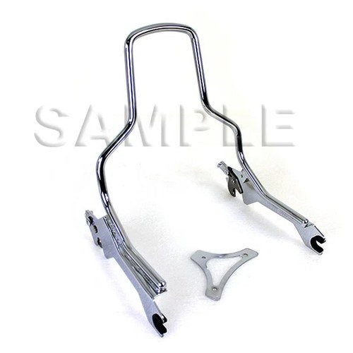 14-1/2 inch Standard Detachable Sissy Bar Chrome for Harley-Davidson