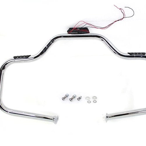 Chrome Front Turn Signal Highway Bar for Harley-Davidson