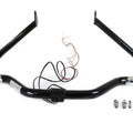 Black Front Turn Signal Highway Bar for Harley-Davidson