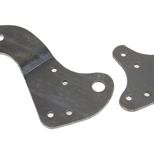 Rigid Rear Fender Tab Set Raw for Harley-Davidson