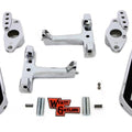 Passenger Footboard Set with Swingarm Mount Kit for Harley-Davidson