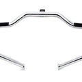 Chrome Front Engine Bar with Footpeg Pads for Harley-Davidson