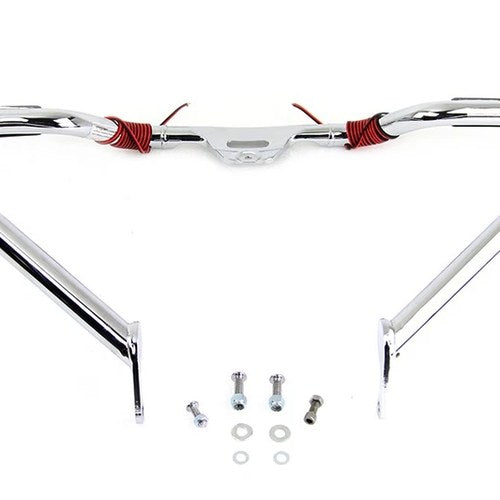 Chrome Front Turn Signal Highway Bar for Harley-Davidson