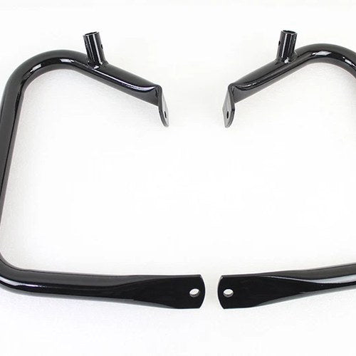 Black Rear Buffalo Engine Bar Set for Harley-Davidson