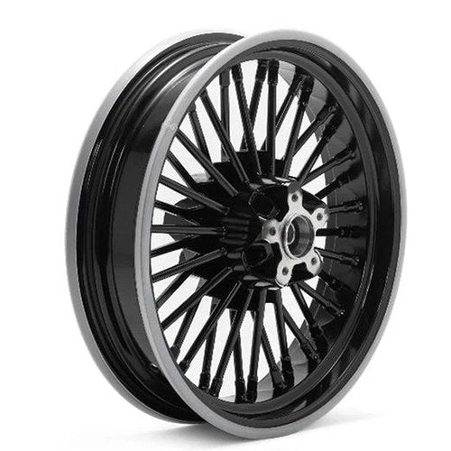 16 inch x 3.5 inch Duro 36 Fat Spoke Duro Wheel Black for Harley-Davidson