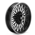 16 inch x 3.5 inch Duro 36 Fat Spoke Duro Wheel Black for Harley-Davidson