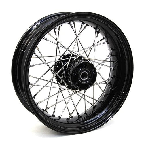 16 inch x 5 inch XL Rear Wheel Black for Harley-Davidson