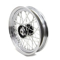 16 inch x 3.00 inch Replica Front or Rear Spoke Wheel for Harley-Davidson