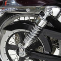 2-1/4 inch Lower Shock Set Chrome for Harley-Davidson