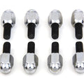 Chrome Acorn Tappet Base Bolt 1/4 inch X 24 Thread for Harley-Davidson